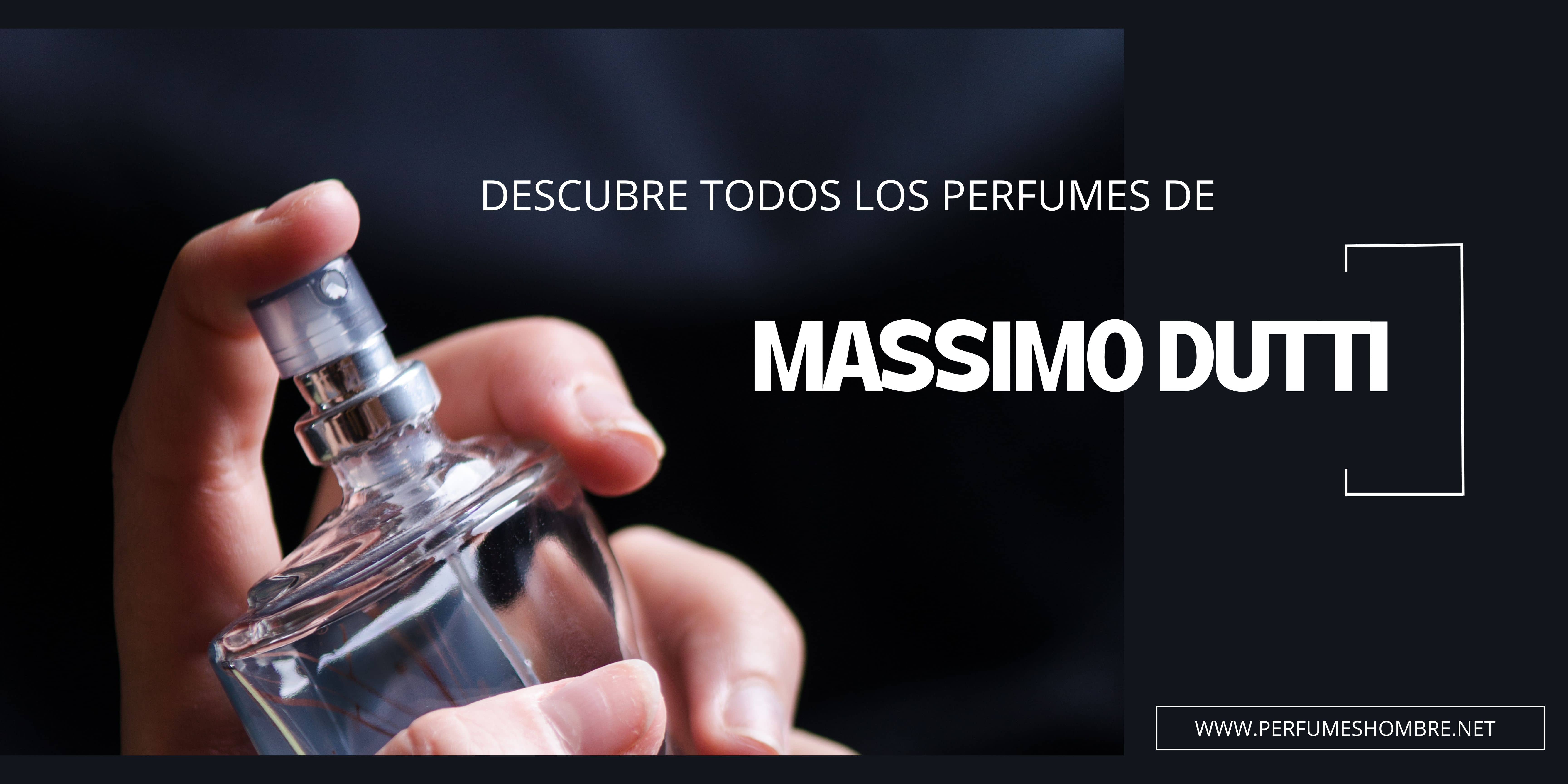 Perfumes de hombre Massimo Dutti
