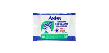 Anian toallitas higienizantes 10uds 1