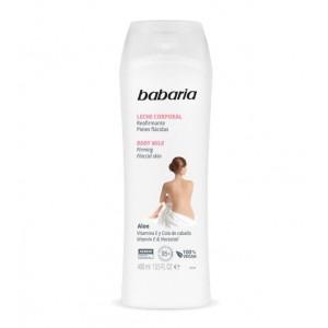BABARIA BODY MILK  REAFIRMANTE ALOE 400ml 1