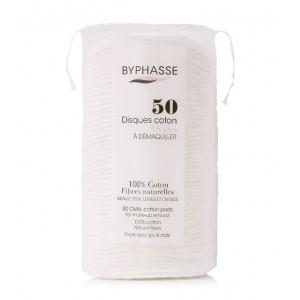 Byphasse Discos algodón ovalados 50 unidades 1