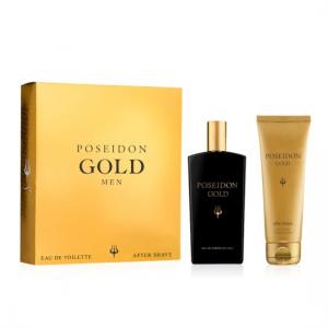 Colonia Poseidon Gold 100Ml + Afther Shave Balsam 100 1