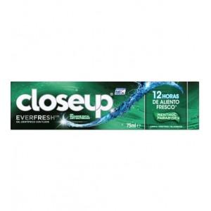 Dentífrico Closeup Everfresh fluor Verde 75ml 1