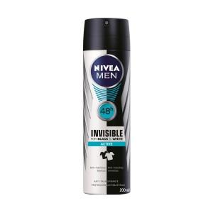 Desodorante Nivea Men Invisible Active 200ml 1