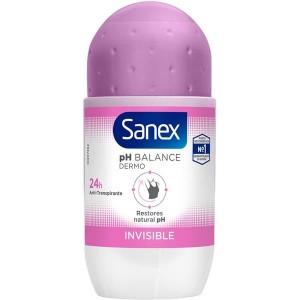 Desodorante Sanex Dermo Invisible Rollon 1