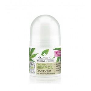 Dr Organic desodorante rollon aceite de Cáñamo 50ml 1