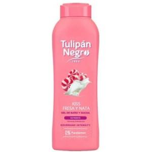 Gel Tulipán Negro Kiss Fresa Y Nata 600+120ml 1