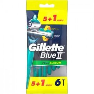 Gillette Blue Ii Plus Slalom 5+1 Gratis Unidades 1