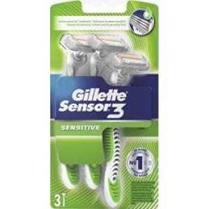 Gillette Sensor 3 Sensitive 3 Unidades 1