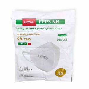 Mascarilla FFP3 blanca Eficacia de filtración>= 99% 1