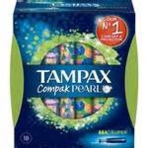 Tampax Compak Pearl Super 18 unidades 1