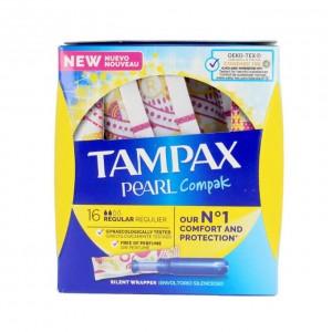 Tampax Compak Pearl Regular 16und 1
